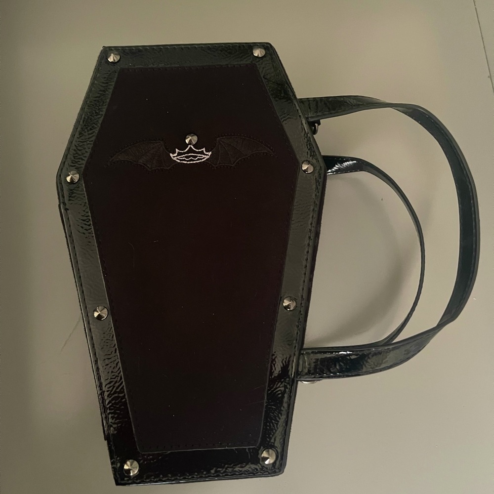 Sourpuss Iron Fist coffin bag